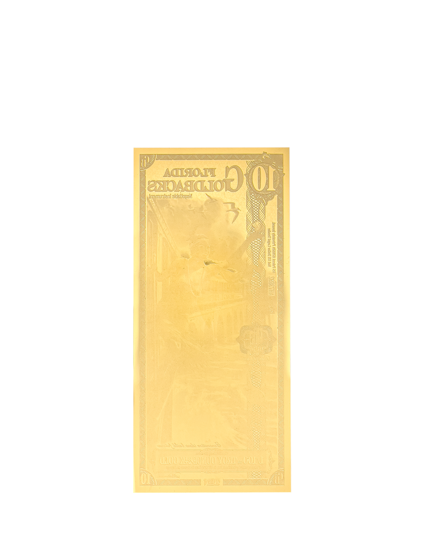 Florida 1/100th Troy OZ 24KT Gold (10) 2025