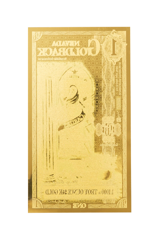 Nevada 1/1000 Troy OZ Oro de 24 quilates (1)
