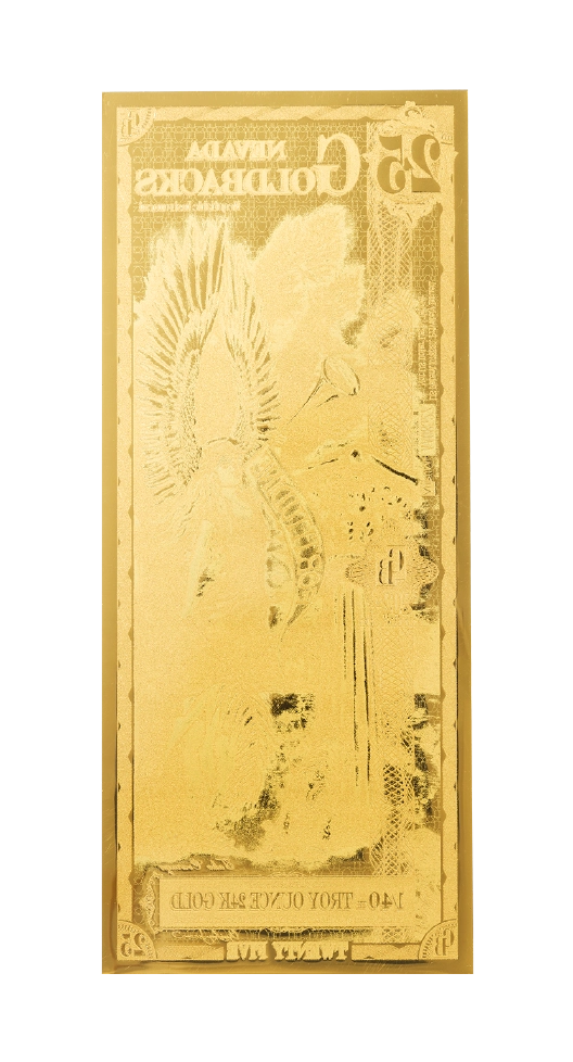 Nevada 1/40 Troy OZ oro de 24 quilates (25)