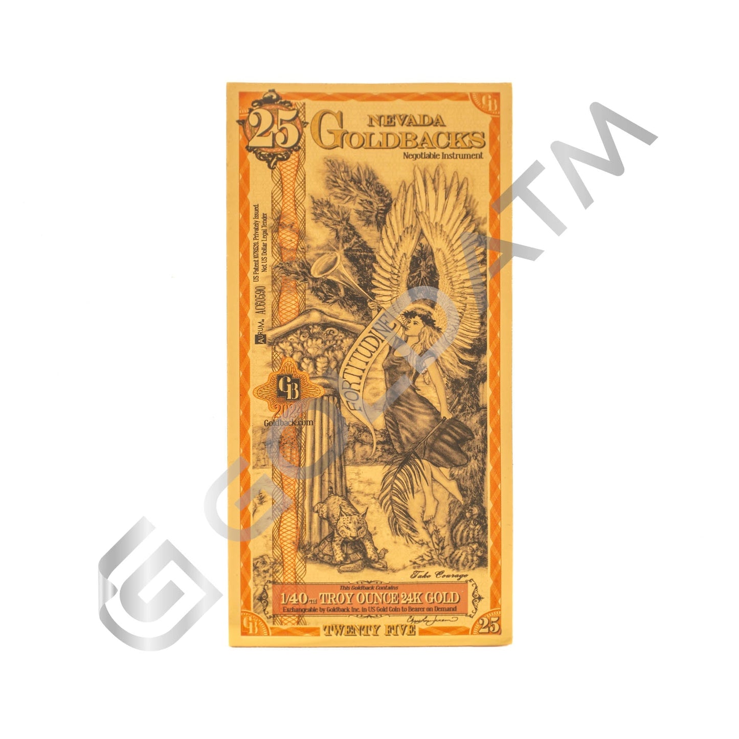 Nevada 1/40 Troy OZ oro de 24 quilates (25)