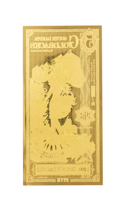 Dakota del Sur 1/200 Troy OZ Oro 24KT (5)