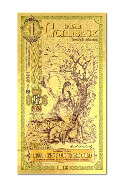 1 Utah Goldback