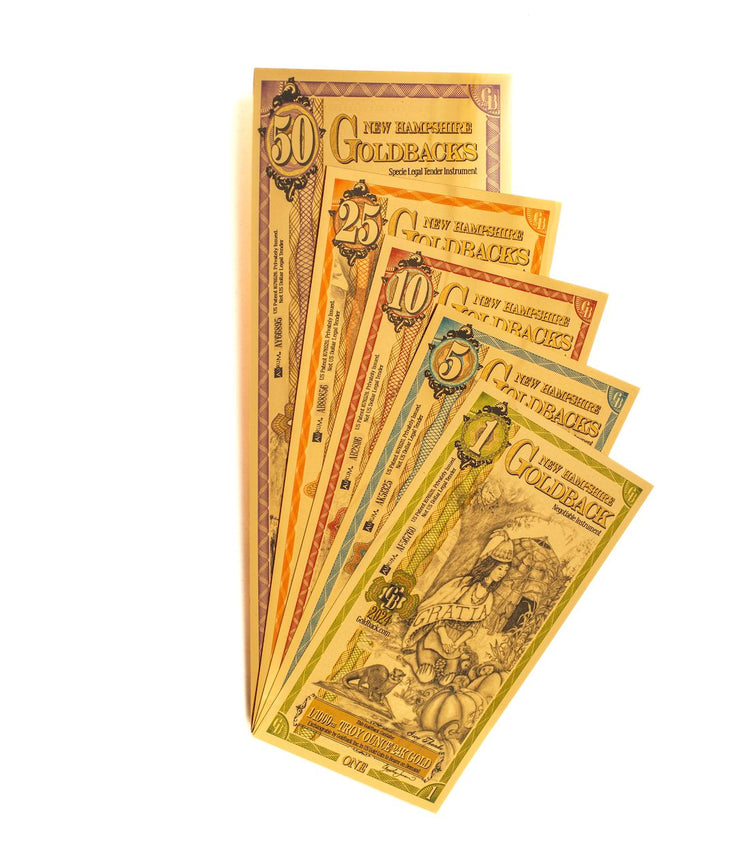 New Hampshire Goldbacks