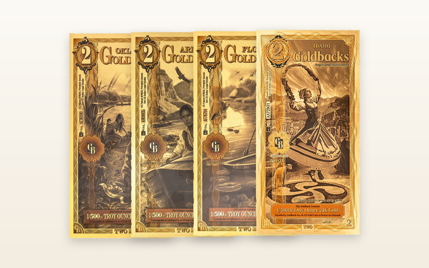 2 Goldback — Multi-State Set