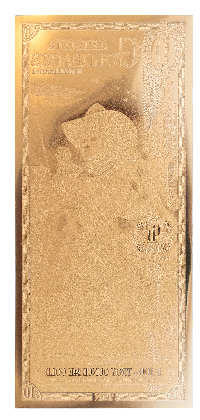 Arizona 1/100th Troy OZ 24KT Gold (10)