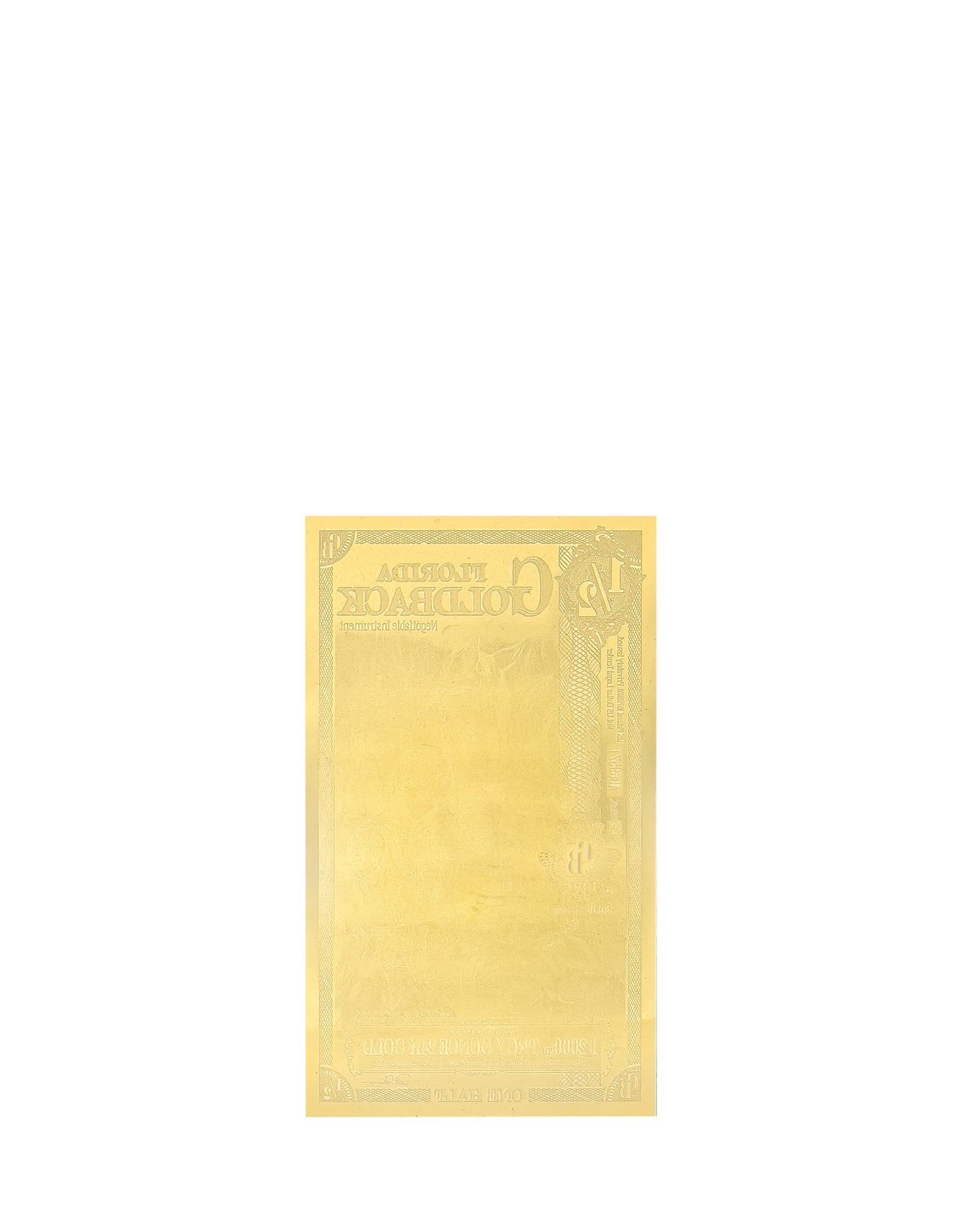 Florida 1/2000th Troy OZ 24KT Gold (1/2) 2025