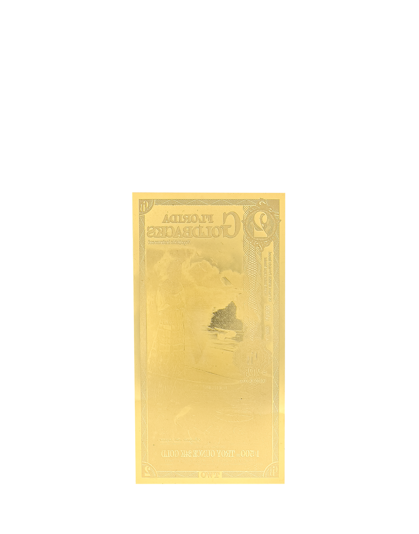 Florida 1/500th Troy OZ 24KT Gold (2) 2025