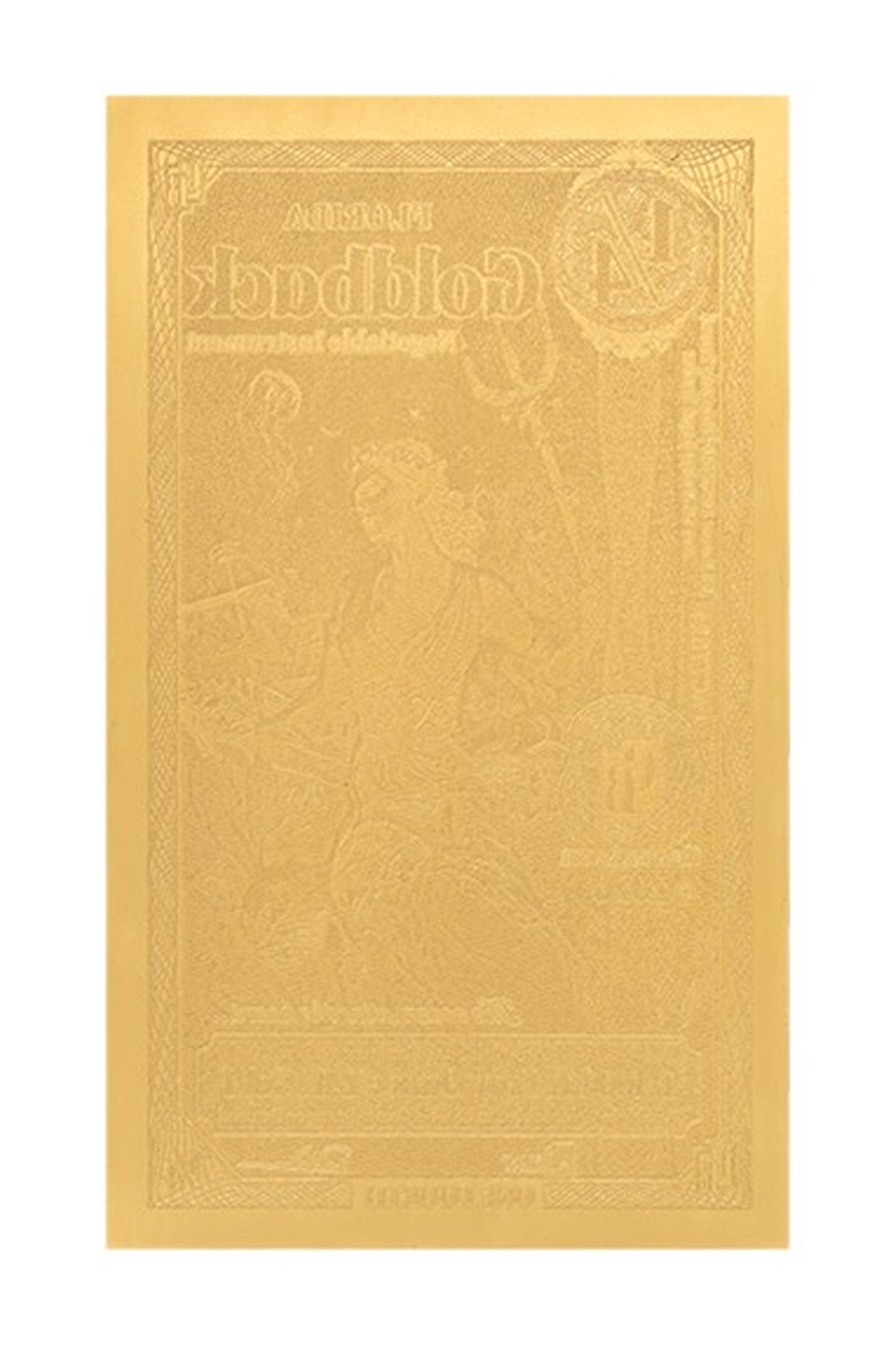 ¼ Florida Goldback Gold Note