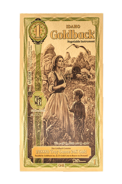 1 Idaho Goldback