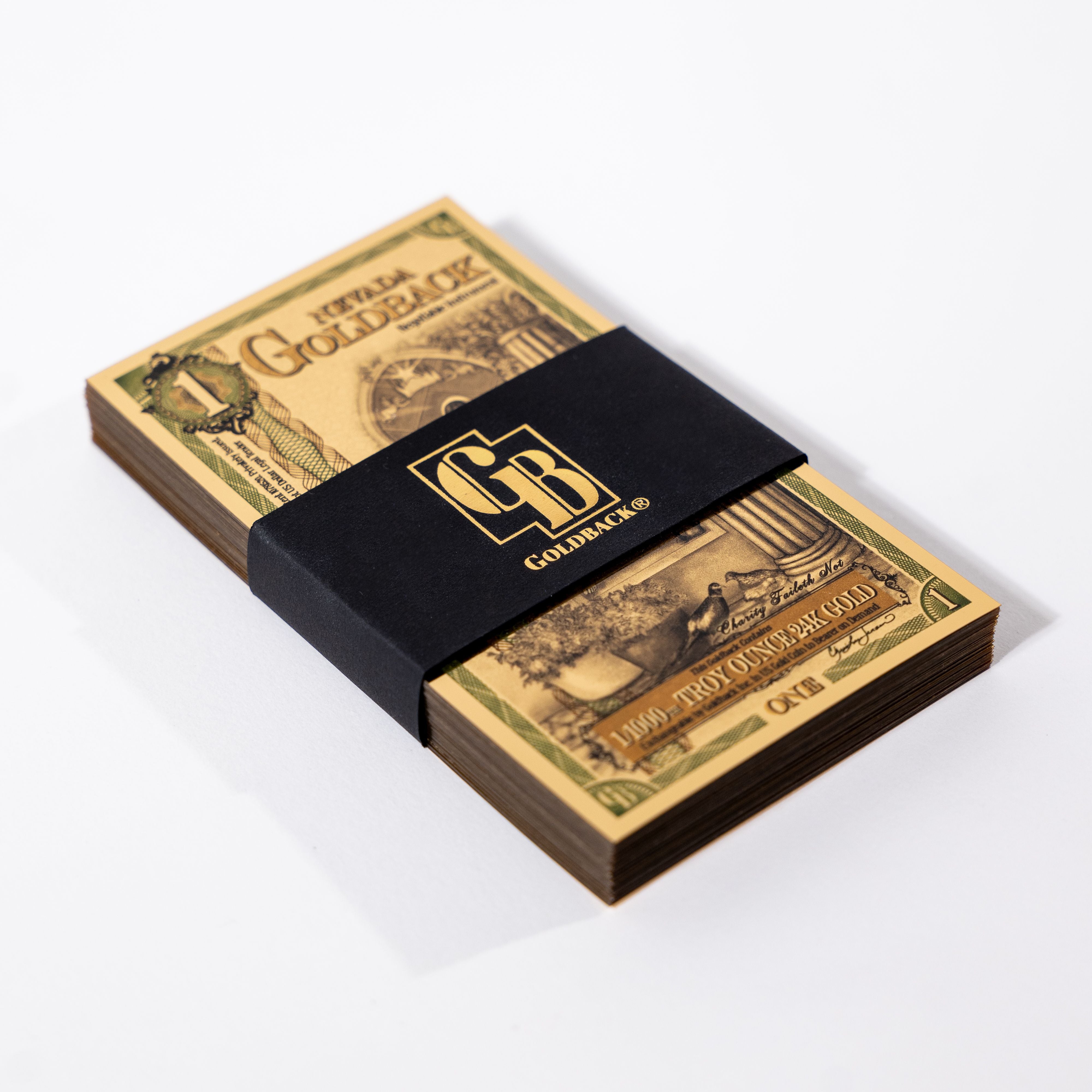 Goldback 100-Note Bundles — Bulk .9999 Fine 24k Gold | GoldATM
