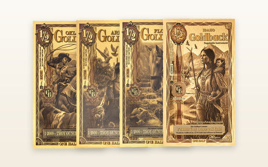 ½ Goldback — Multi-State Set