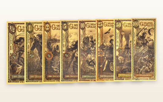 Oklahoma Complete Set — complete Goldback set