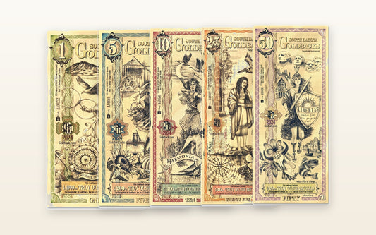 South Dakota Complete Set — complete Goldback set