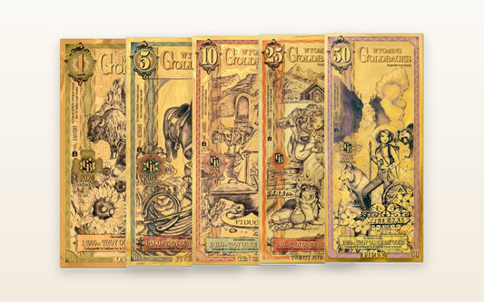 Wyoming Complete Set — complete Goldback set